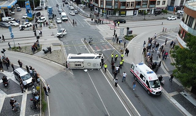 Düzce'de Haziran ayında 240 kaza meydana geldi
