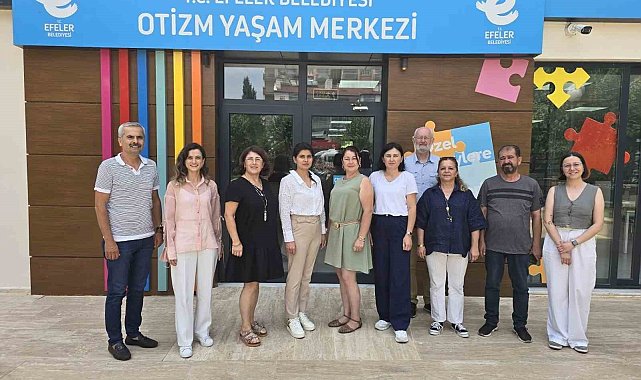 Efeler Belediyesi Otizm Yaşam Merkezi Fethiyeli misafirlerini ağırladı