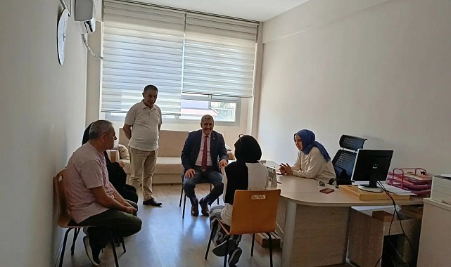 Efeler İlçe Milli Eğitim Müdürü Özcan, LGS tercih sürecini inceledi