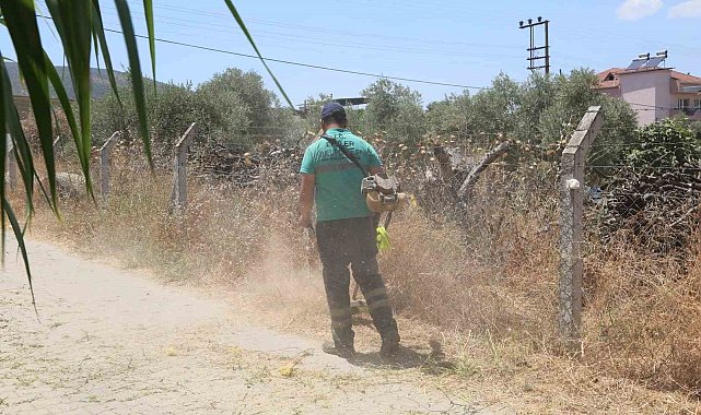 Efeler'de çevre temizliği sürüyor