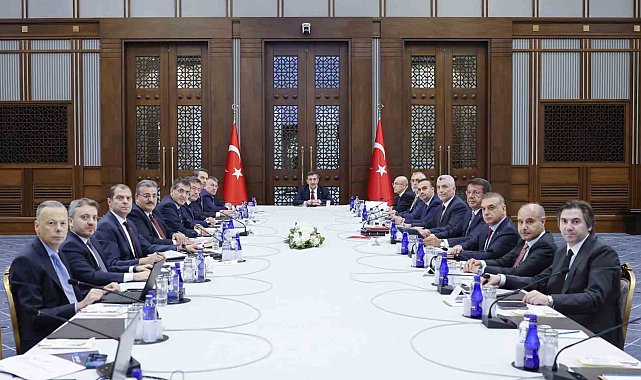 EKK, Cumhurbaşkanı Yardımcısı Yılmaz başkanlığında toplandı