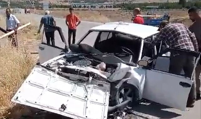 Elazığ'da trafik kazası: 3 yaralı