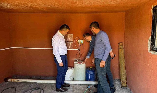 Emirdağ'da ki kuyularda su seviyesi tespiti çalışması başladı