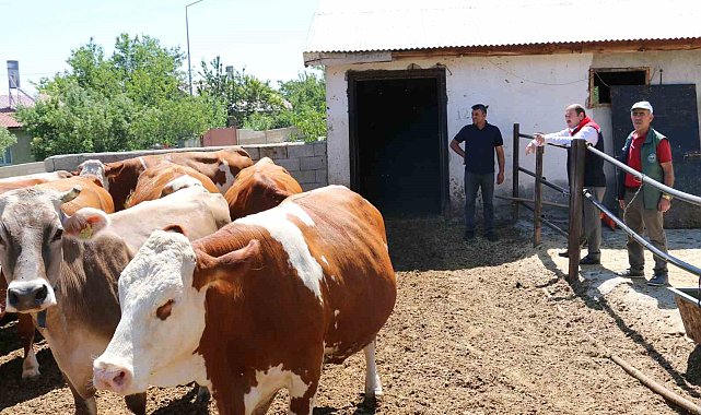 Erzincan Tarımdan küçük aile işletmelerine ziyaret