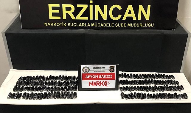 Erzincan'da İran uyruklu 3 kişi uyuşturucu ticaretinden tutuklandı