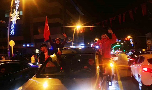 Erzurum&#039;da milli coşku