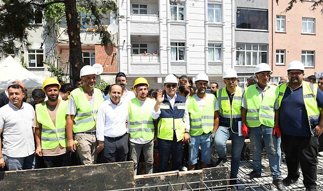 Esenyurt'ta kreş temel atma töreni yapıldı