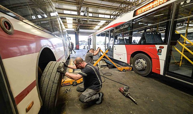 ESHOT atölyeleri fabrika gibi çalışıyor