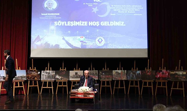 Eski TBMM Başkanı İsmail Kahraman, ihanet gecesini anlattı