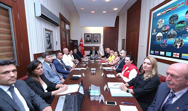Eskişehir Valisi Hüseyin Aksoy, il komisyon toplantısı gerçekleştirdi