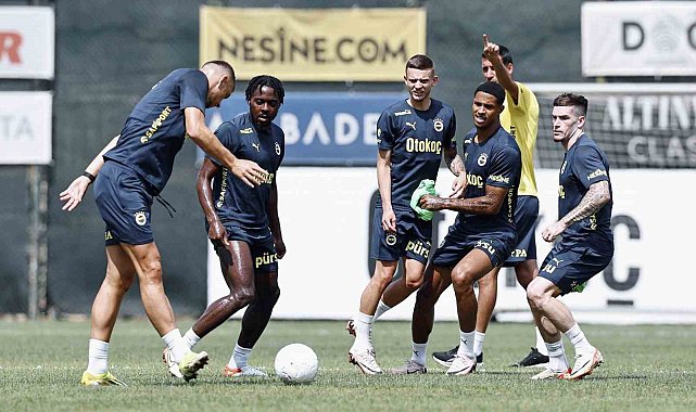 Fenerbahçe, Lugano maçı hazırlıklarını sürdürdü