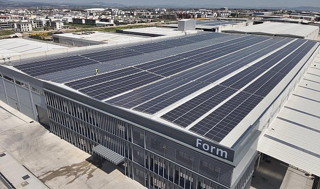 Form Plastik'in enerjisi güneşten