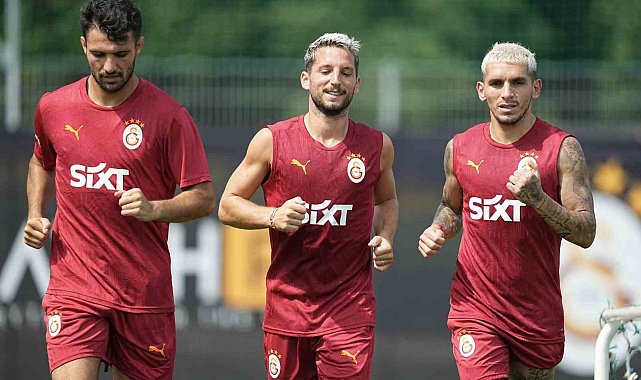 Galatasaray hazırlıklarını sürdürdü