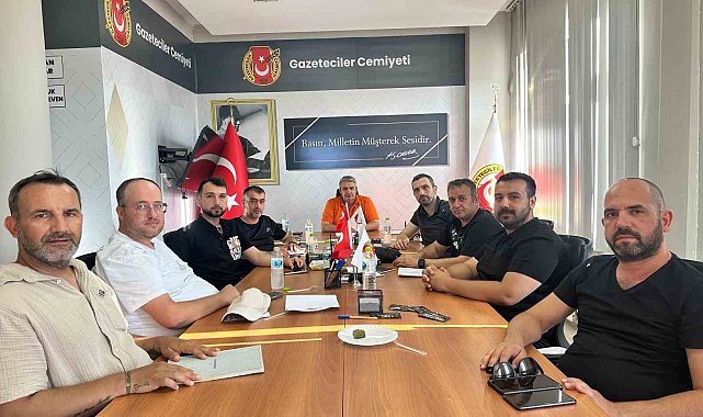 Gazeteciler Cemiyeti'nde ilk yönetim toplantısı yapıldı