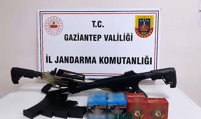 Gaziantep'te 14 ruhsatsız silah ele geçirildi