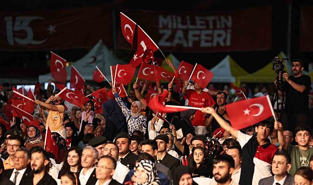 Gaziantep'te 15 Temmuz Zaferi'nin 8. yıl dönümü etkinlikleri