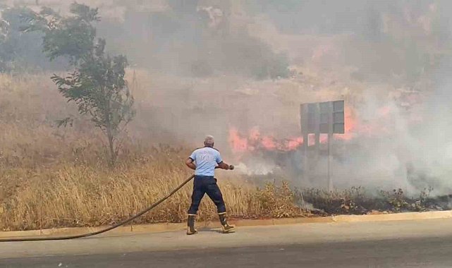 Gaziantep'te korkutan yangın söndürüldü