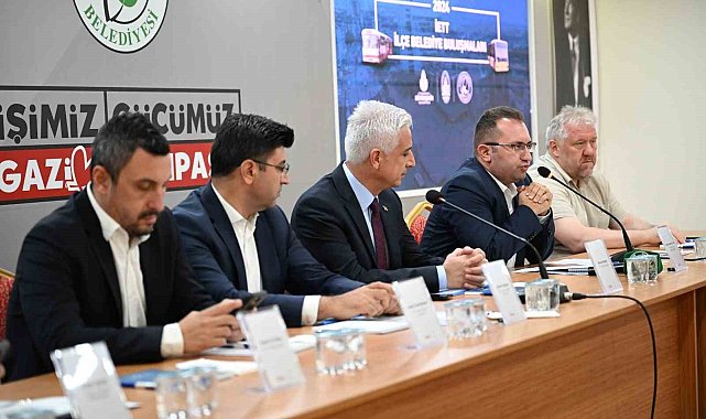 Gaziosmanpaşa Belediyesi İETT yetkilileri ile '2024 İETT İlçe Belediye Buluşmaları' toplantısı gerçekleştirdi
