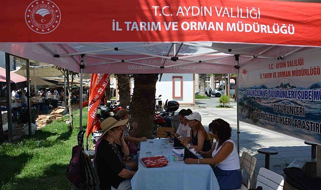 Germencik'te su ürünleri tüketici anketi yapıldı