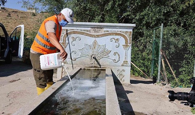 Gölbaşı&#039;nda sivrisinekle mücadele sürüyor