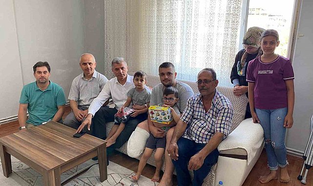 Gönen'de kazada ayağını kaybeden Sinan Erdi Turan için seferber olundu