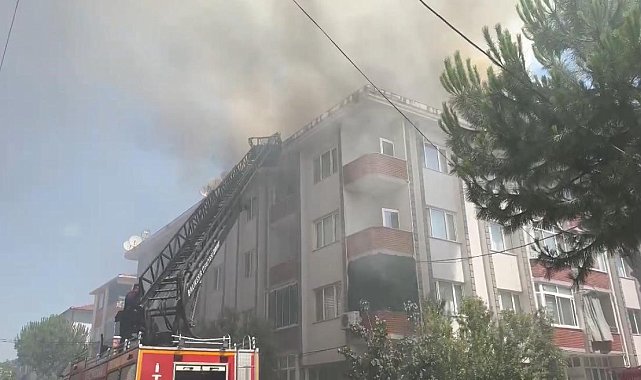 Gönen'deki yangında maddi zarar 4 milyon lira