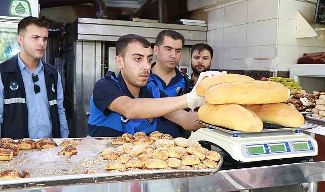 Haliliye zabıtasından fırınlara gramaj ve baca denetimi