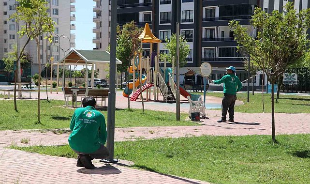 Haliliye'de parklar yenileniyor