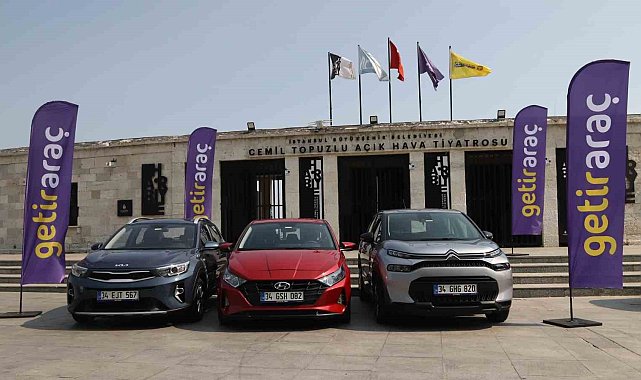 Harbiye Cemil Topuzlu Açık Hava Tiyatrosu'nun ulaşım sponsoru GetirAraç oldu