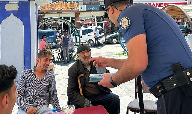 Hınıs polisinden vatandaşa broşürlü uyarı