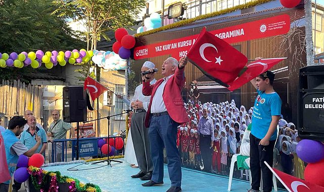 Hürrem Çavuş Camii Yaz Kur'an Kursu coşkuyla açıldı