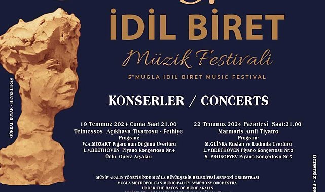 İdil Biret Müzik Festivali 19 Temmuz'da başlıyor