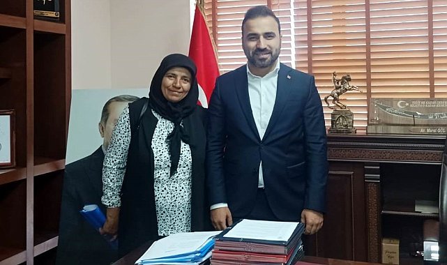 İlçenin tek kadın muhtarı
