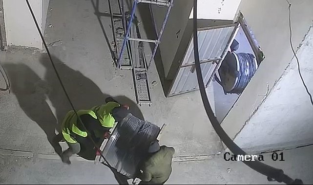 İnşaatlardan 3 milyon liralık kablo çalan hırsızlara operasyon: 7 gözaltı
