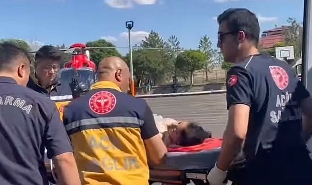 Irmağa düşen çocuk 19 gündür yaşam mücadelesi veriyor