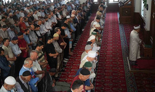 İsmail Haniye için Muş'ta gıyabi cenaze namazı kılındı