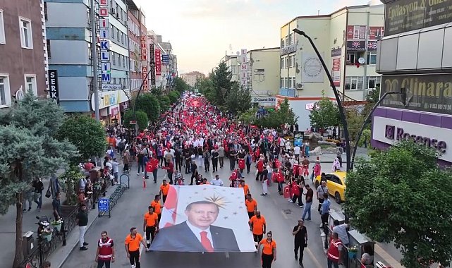 Isparta 15 Temmuz'un 8'inci yılında tek yürek oldu