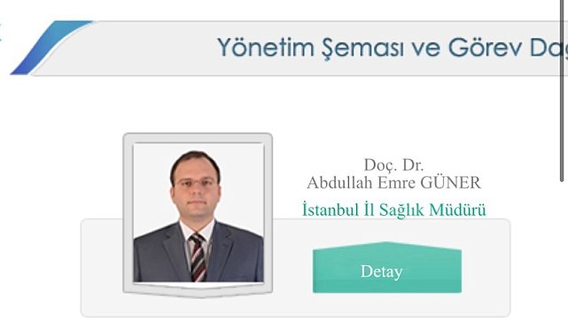 İstanbul İl Sağlık Müdürü Doç. Dr. Abdullah Emre Güner oldu