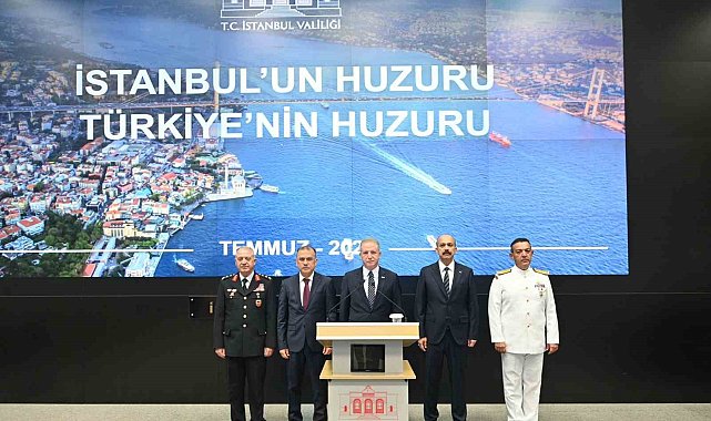 İstanbul Valisi Davut Gül, yılın ilk yarısına ilişkin asayiş verilerini açıkladı