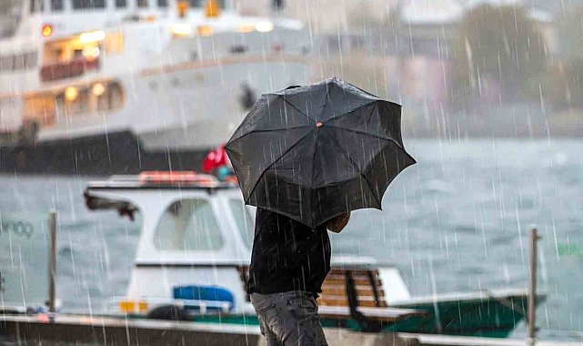 İstanbul'da gök gürültülü sağanak yağış bekleniyor