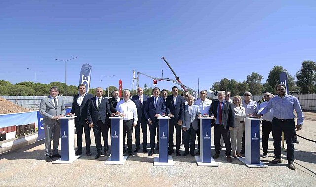 İzmir AOSB&#039;de kurulacak itfaiye merkezinin temelini atıldı