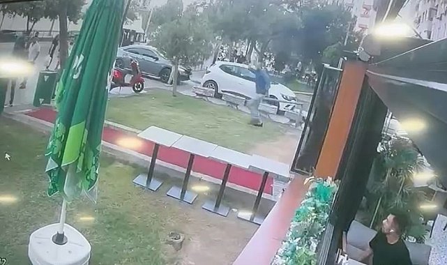 İzmir'de park yeri çatışmasından yeni görüntüler: 3 yaralı