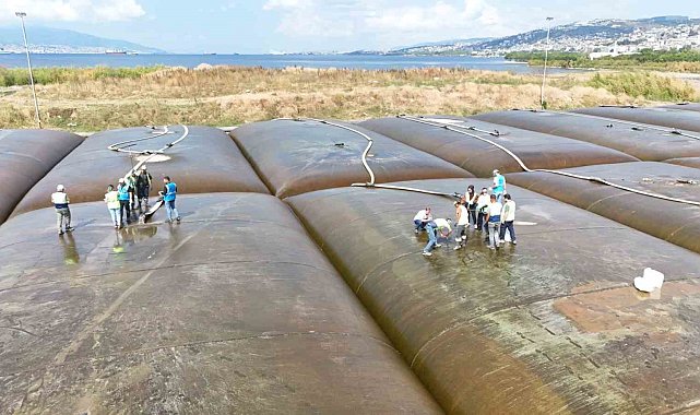 İzmit Körfezi'nde 57 hektarlık alan temizlendi