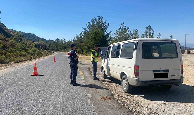 Jandarma orman yangınlarına karşı bilgilendirdi