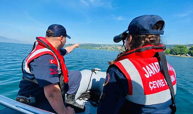 Jandarma Sapanca Gölü'ndeki kontrol ve denetimlerini artırdı