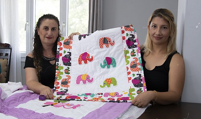 Kadınlar eski kumaşları ekonomik kazanca dönüştürüyor