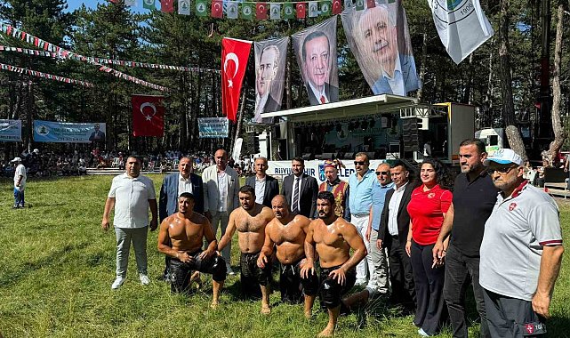 Kahramankazan Belediye Başkanı Çırpanoğlu, Aluçdağı Güreş Festivali'ne katıldı
