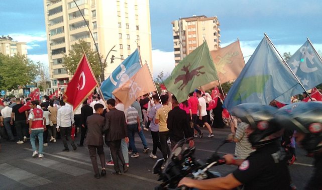 Kahramanmaraş'ta 15 Temmuz etkinlikleri