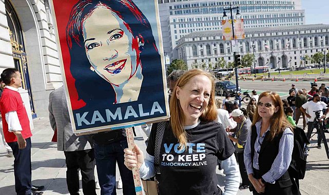 Kamala Harris'in seçim kampanyasına son 24 saatte 81 milyon dolar bağış yapıldı