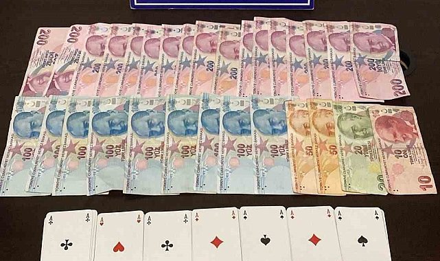 Kapaklı'da kumar oynayan şahıslar suçüstü yakalandı